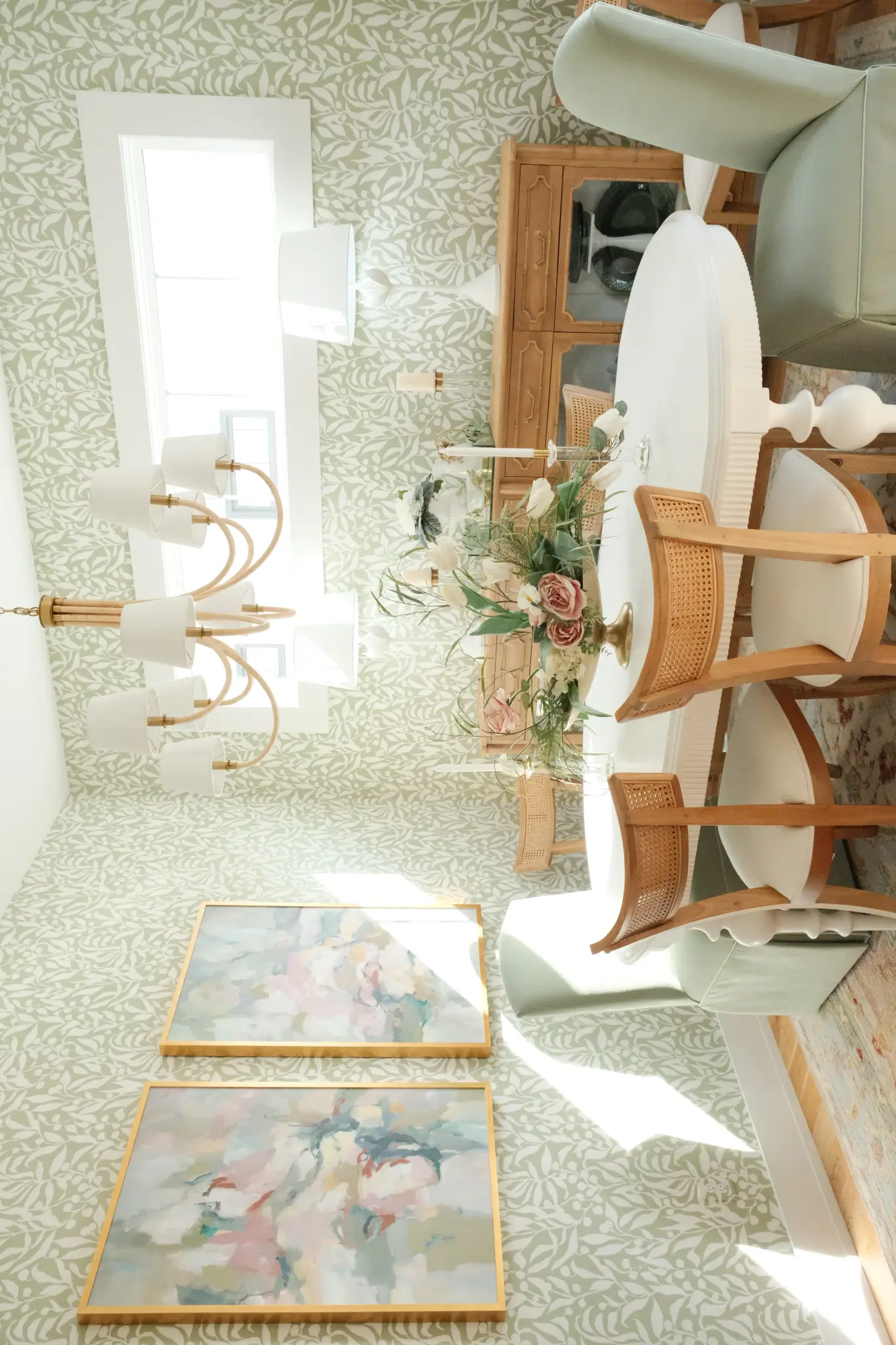 Rich textural layers in a living space